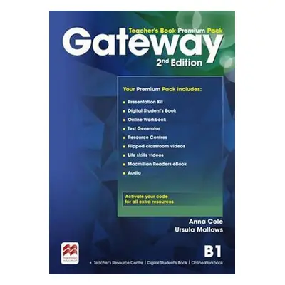 Gateway B1: Teacher´s Book Premium Pack, 2nd edition - Anna Cole