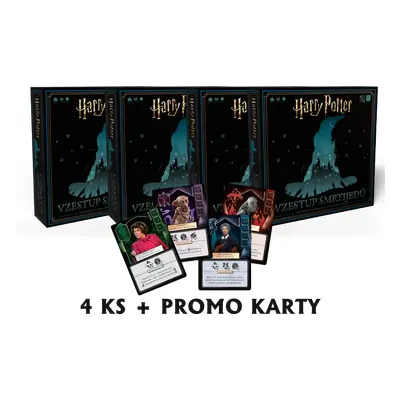 Harry Potter: Vzestup Smrtijedů (4ks + promo)