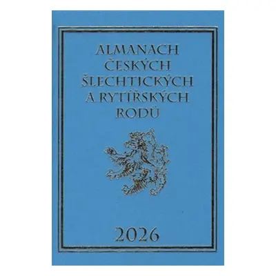 Almanach českých šlechtických a rytířských rodů 2026 - Karel Vavřínek