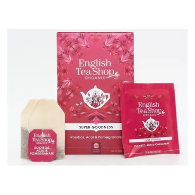 English Tea Shop Čaj Rooibos, Acai a granátové jablko, 20 sáčků