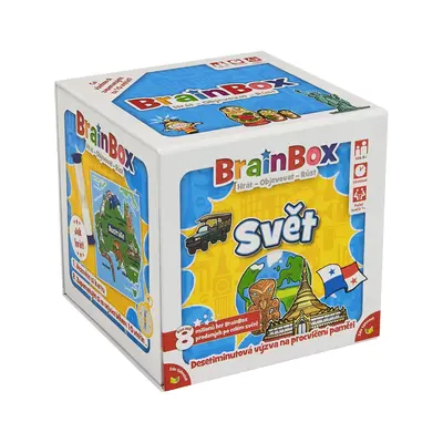 BrainBox - svět (postřehová a vědomostní hra)