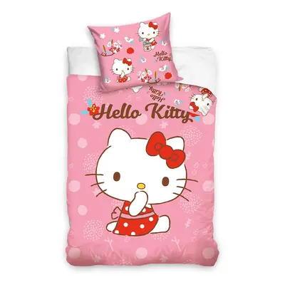 Povlečení do postýlky Hello Kitty Malá Mlsalka