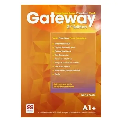 Gateway A1+: Teacher´s Book Premium Pack, 2nd Edition - Anna Cole