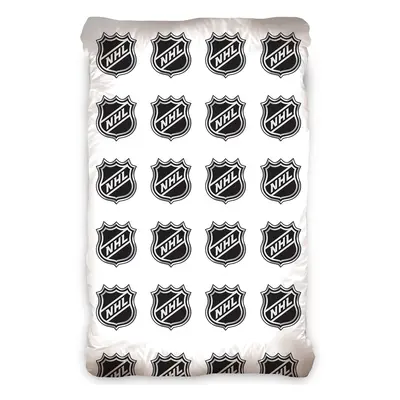 Prostěradlo NHL Logo White