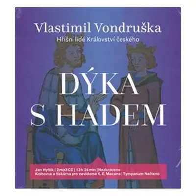 Dýka s hadem - 2 CDmp3 (Čte Jan Hyhlík) - Vlastimil Vondruška