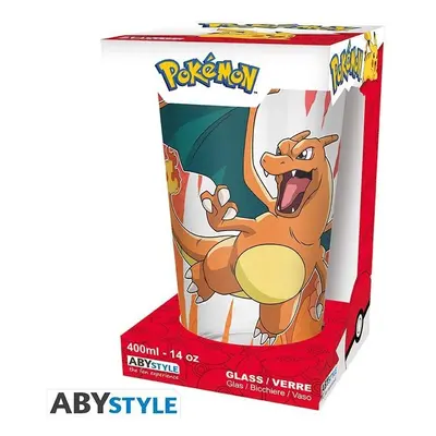 Pokémon Sklenice - Charizard 400 ml