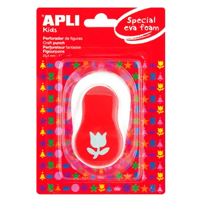 APLI děrovačka - motiv tulipán, na pěnovku