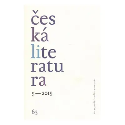 Česká literatura 5/2015