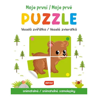 Moje první puzzle - Veselá zvířátka / Moje prvé puzzle - Veselé zvieratká