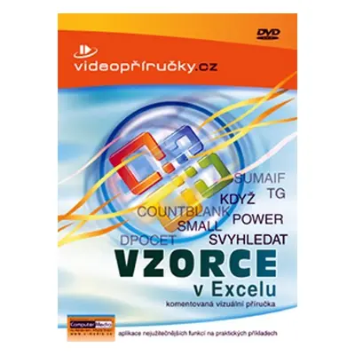 Videopříručky - Vzorce v Excelu - DVD - kolektiv autorů