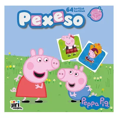 Pexeso v sešitu Prasátko Peppa