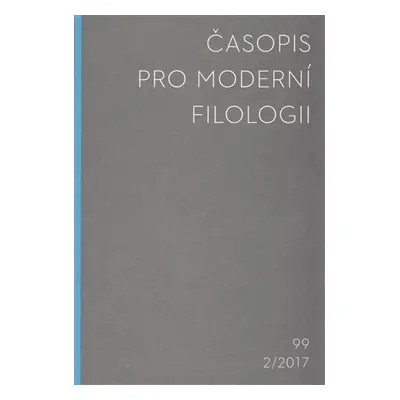 Časopis pro moderní filologii 2017/2