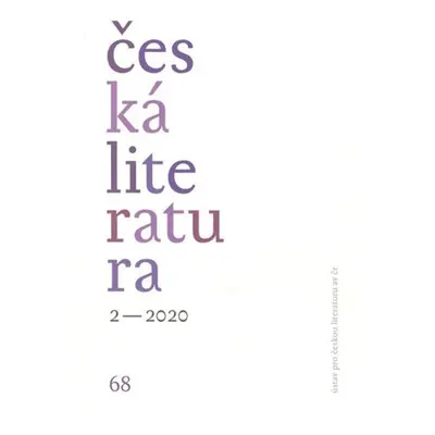 Česká literatura 2/2020