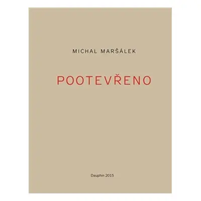 Pootevřeno - Michal Maršálek