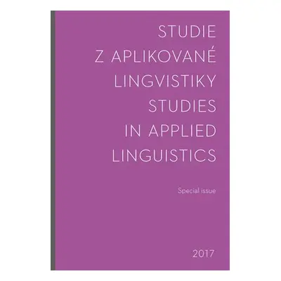 Studie z aplikované lingvistiky - Special issue 2017