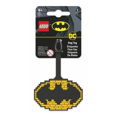 LEGO DC Super Heroes - Batman logo visačka na batoh