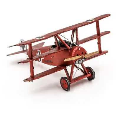 Metal Earth 3D kovový model Trojplošník Fokker/Triplane Fokker