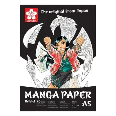 Sakura skicák Manga pro komiksy A5, 250g