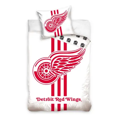 Hokejové povlečení NHL Detroit Red Wings White