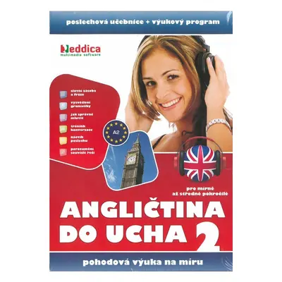 Angličtina do ucha 2. pro mírně pokročilé - 10 audio CD + 1xCD ROM