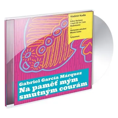 Na paměť mým smutným courám - 1CD mp3 (čte Vladimír Kudla) - Gabriel José García Márquez