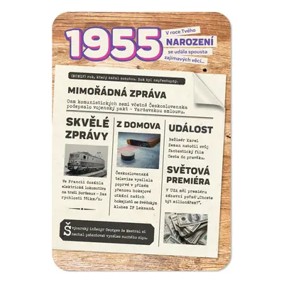 Retro přání - 1955 - Albi