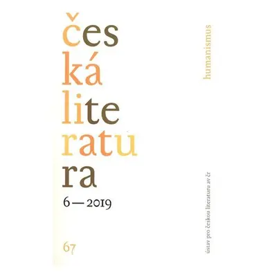 Česká literatura 6/2019