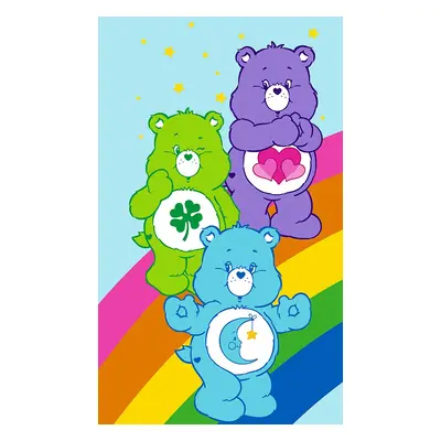 Dětský ručník Medvídci Care Bears 30x50 cm