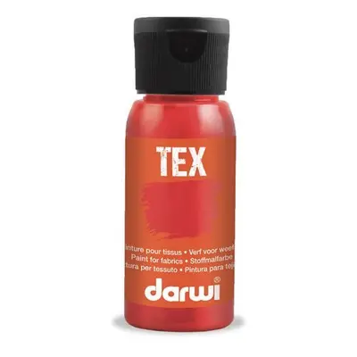 DARWI TEX barva na textil - Rumělková červená 50 ml