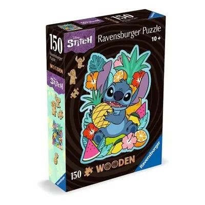 Dřevěné puzzle Disney: Stitch 150 dílků