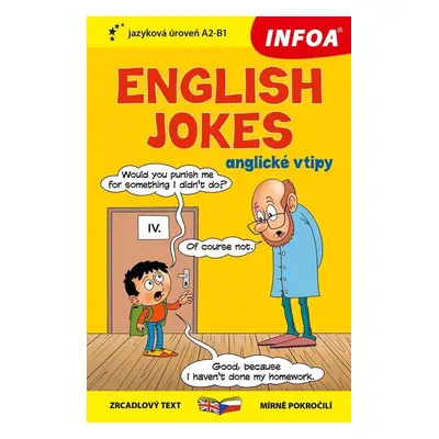 Anglické vtipy / English Jokes - Zrcadlová četba (A2-B1)