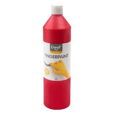 Creall prstová barva HAPPY INGREDIENTS, 750 ml, červená