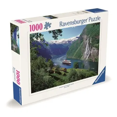 Puzzle Norský fjord 1000 dílků