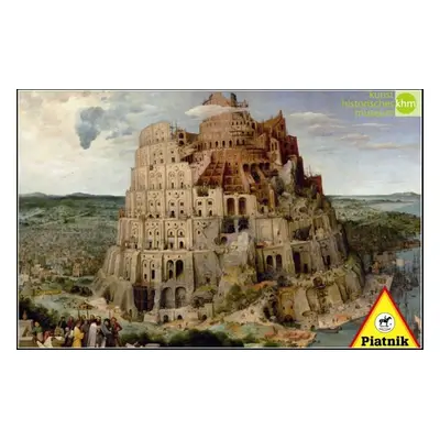 Piatnik Puzzle Bruegel - Babylonská věž 5639 1000 dílků