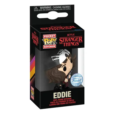 Funko POP Keychain: Stranger Things Season 4 - Eddie