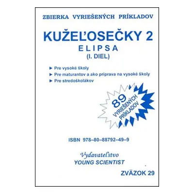 Kužeľosečky 2 Elipsa I.diel - kolektiv autorů