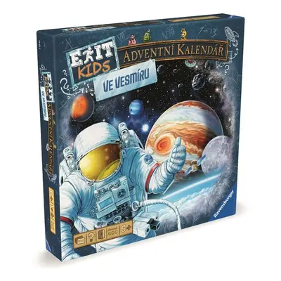 EXIT Kids Adventní kalendář: Ve vesmíru