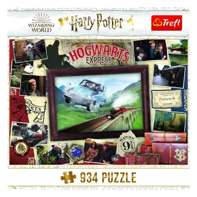 Puzzle Harry Potter: Bradavický expres/934 dílků - Trefl