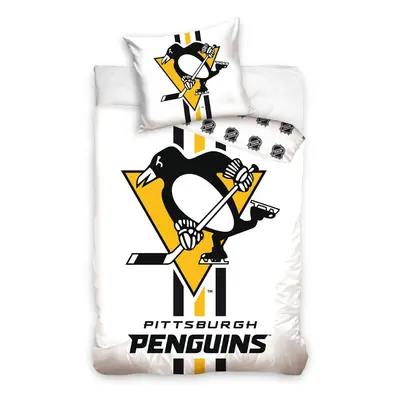 Hokejové povlečení NHL Pittsburgh Penguins White