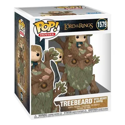 Funko POP Super: Lord of the Rings - Treebeard with Mary & Pip