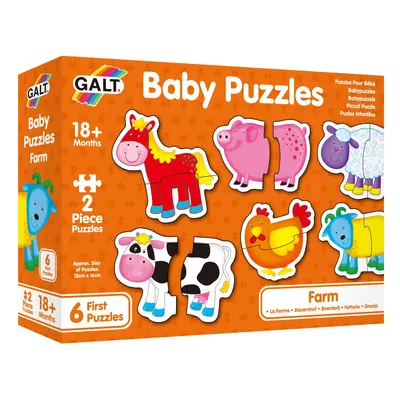 Puzzle pro nejmenší - Zvířátka na farmě 2.