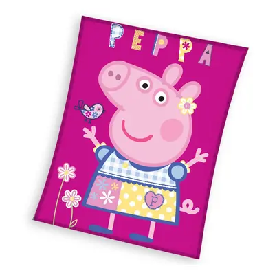 Dětská deka Prasátko Peppa Modelka