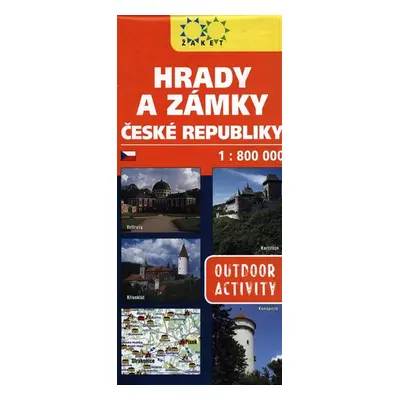 Hrady a zámky České republiky 1:800 000, 4. vydání