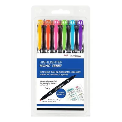 Tombow Zvýrazňovač MONO edge - sada 6 ks