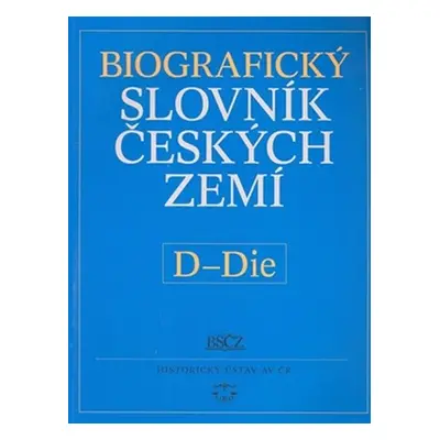 Biografický slovník českých zemí D-De - Pavla Vošahlíková