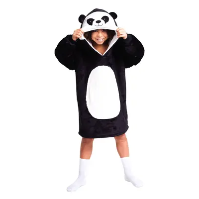 Cozy Noxxiez mikinová deka pro děti 7-12 let - Panda