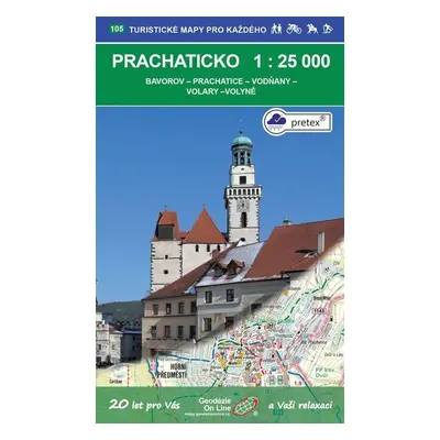 Prachaticko 1:25 000 / 105 Turistické mapy pro každého