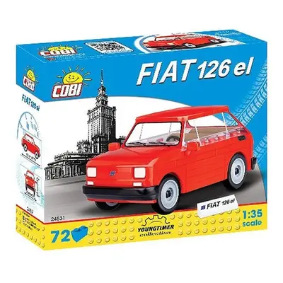 Stavebnice COBI 24531 Fiat 126p 19941999/72 kostek