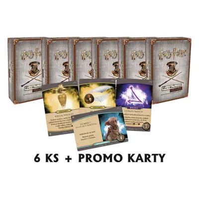 Harry Potter: Boj o Bradavice - Obrana proti černé magii (6ks + promo)