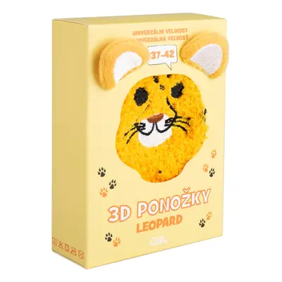 Albi 3D ponožky - Leopard - Albi